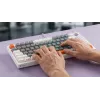 Savio ASTRAL WHITE JADE 3 COLOURS klávesnica Gaming USB QWERTY US International
