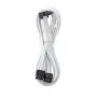 CableMod C-Series Pro prepojovací kábel - variant A, 90°, 16-pin na 2x8-pin PCIe, biely