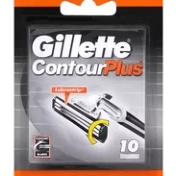Gillette ContourPlus náhradné čepele, balenie 10 ks