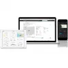 Bresser 7002580 Weather Center 5-in-1 digitálna meteostanica Wi-Fi s profesionálnym senzorom, displej 5,7″, sieťové napájanie, čierna