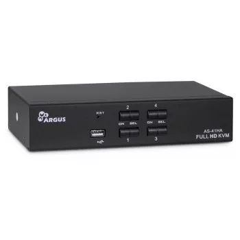 KVM prepínač Inter-Tech AS-41HA HDMI