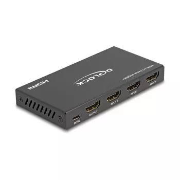DeLOCK HDMI switch 3 x HDMI in na 1 x HDMI out 8K 60 Hz