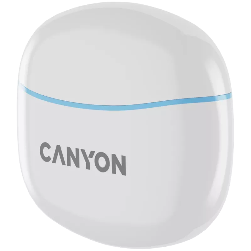 Bezdrôtové slúchadlá do uší Canyon TWS-5 CNS-TWS5BL True Wireless, modré