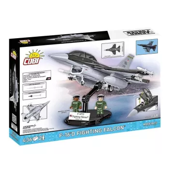 Stavebnica Cobi F-16D Fighting Falcon, 436 dielov, mierka neuvedená