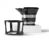 Slow Juicer NBJ500, odšťavovač sivý/čierny, 150 Watt