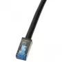 Sieťový kábel LogiLink CQ7093S RJ-45 Cat6a 10 m čierny