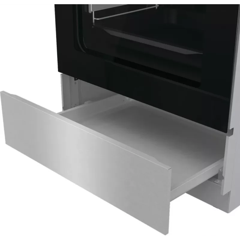 Gorenje GKS6C71XF voľne stojaci sporák s rúrou strieborný