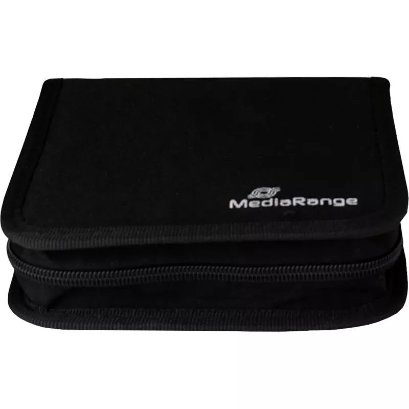 MediaRange BOX50 obal na 24 CD/DVD, čierny