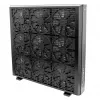 Radiátor Watercool MO-RA IV 600 čierny — podporuje 120 mm ventilátory