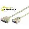 Microconnect IBM029 sériový kábel sivý 3 m DB-9 DB-25