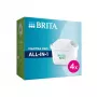 Filtračná kartuša do vody Brita 122027 4 ks biela