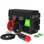 Auto menič napätia Green Cell INV01DE 300W DC-AC, 12V na 230V, 1×USB, LED, aktívne chladenie