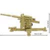 Cobi stavebnica z kociek 8,8 cm Flak 18 – 232 dielov, mierka 1:35