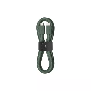 Kábel USB-C na USB-C od Native Union Belt kábel 1,2 m zelená