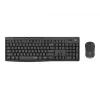 Logitech MK295 Silent – súprava klávesnice a myši – bezdrôtová – 2,4 GHz – Graphite – maďarské rozloženie