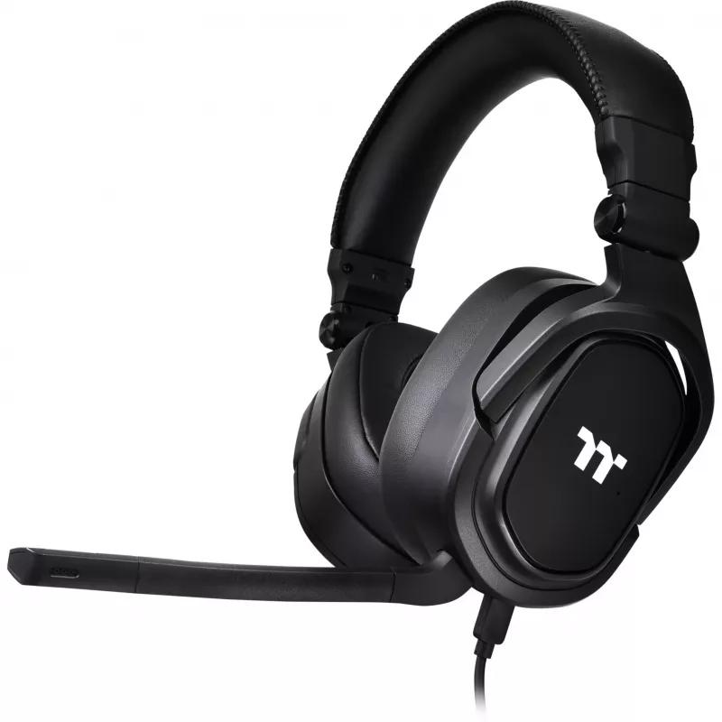 Tt eSPORTS Argent H5 - headset - Over-Ear - káblový - 3,5 mm konektor - čierna (GHT-THF-ANECBK-30)