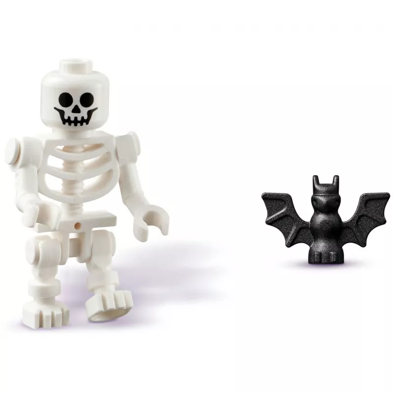 Stavebnica LEGO Iconic Halloween Barn 40721 sada, 205 dielov, 1 minifigúrka, 140×170×60 mm