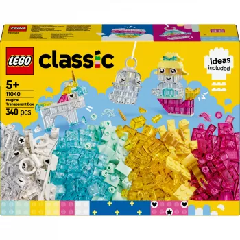 LEGO CLASSIC 11040 magická priehľadná krabica