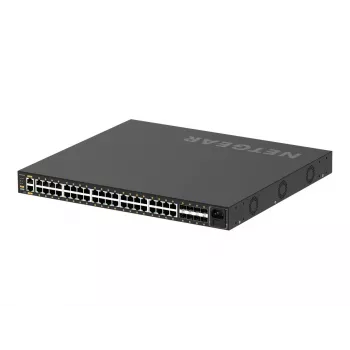 NETGEAR GSM4248P-100EUS sieťový switch Managed L2/L3/L4 Gigabit Ethernet (10/100/1000) Power over Ethernet (PoE) čierna