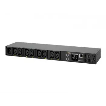 CyberPower PDU41005 jednotka rozvodu napájania (PDU) 8 AC výstupov 1U čierna