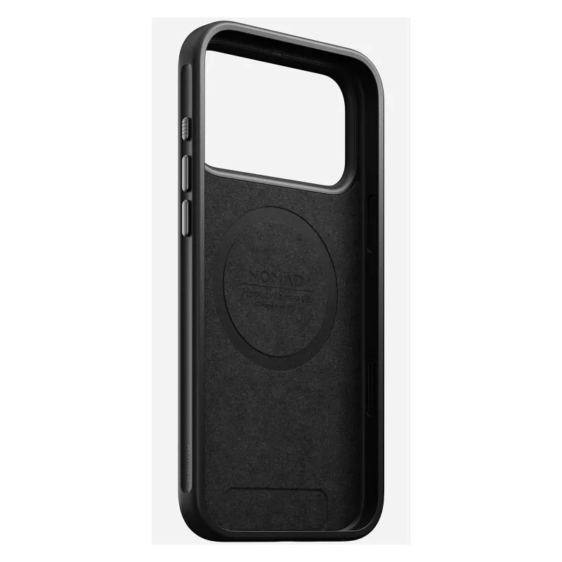 Kožené puzdro Nomad Modern pre iPhone 17 Pro Max (6,9 palcov) – bordová, koža+TPU+PC