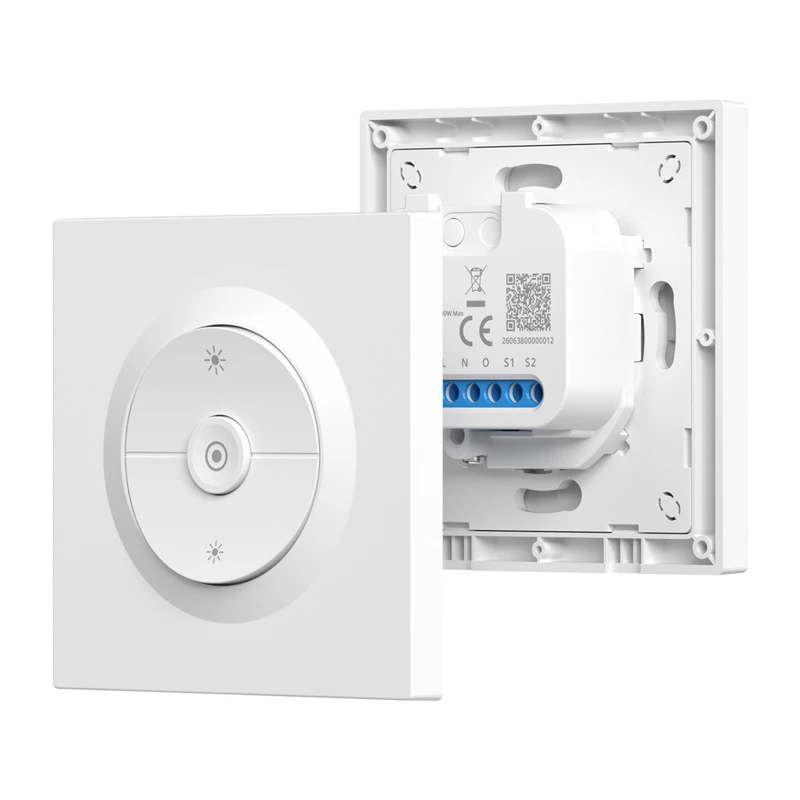 Inteligentný nástenný vypínač/stmievač Sonoff MINI-ZBDIM-E ZigBee – kompaktný podomietkový stmievač a modul zapnutia/vypnutia