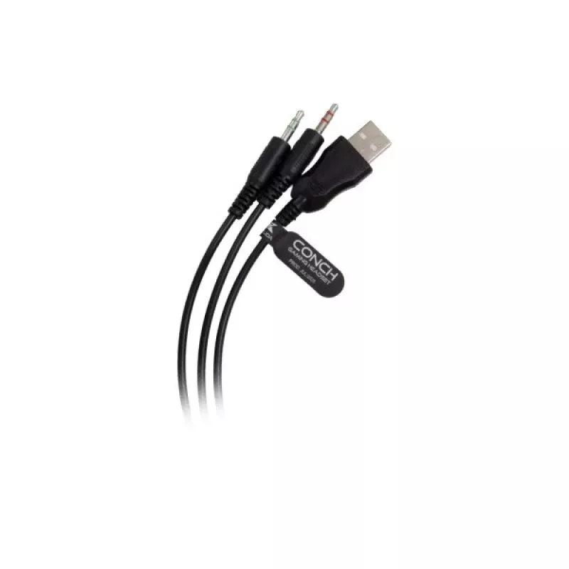 Baracuda BGH-031 Conch headset, biely