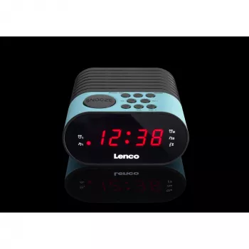 Rádiobudík Lenco CR-07 čierny modrý