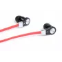 MAGICSOUND DS-2 - STEREO SLÚCHADLÁ S MIKROFÓNOM, ČIERNO-ČERVENÉ
