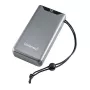 Powerbank INTENSO 7332054 — 20000 mAh, PD 3.0 & QC 3.0, 20 W, USB-A + USB-C, sivá