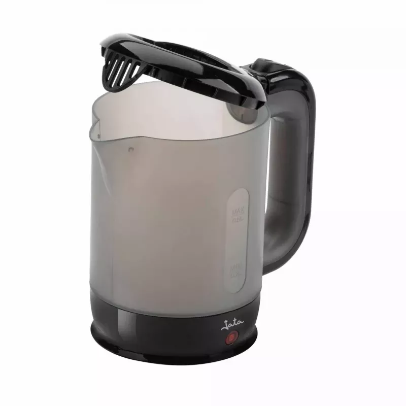 Jata JEHA1240 elektrická kanvica, 0,5 l, 900 W, čierna/sivá