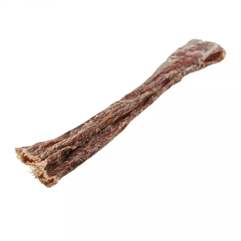 Psie pamlsky PETITTO sušený hovädzí pažerák, okrúhle kúsky, 1 kg balenie