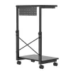 CPU vozík s NanoRS policou, max. 80 kg, výškovo nastaviteľný 550–850 mm, RS430