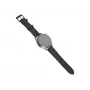 Kožený náramok FIXED FIXLST-20MM-BK – 20 mm rýchloupínací čierny pre smart hodinky