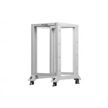Otvorený rack 19 18U 600x800 sivý