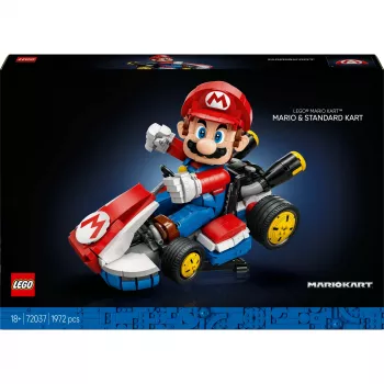 72037 Super Mario Mario Kart: Mario & Standard-Kart, stavebná hračka