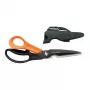 Kuchynské nožnice Fiskars Multiscissor Cuts + More 1000809 — čierna rukoväť, oranžové akcenty