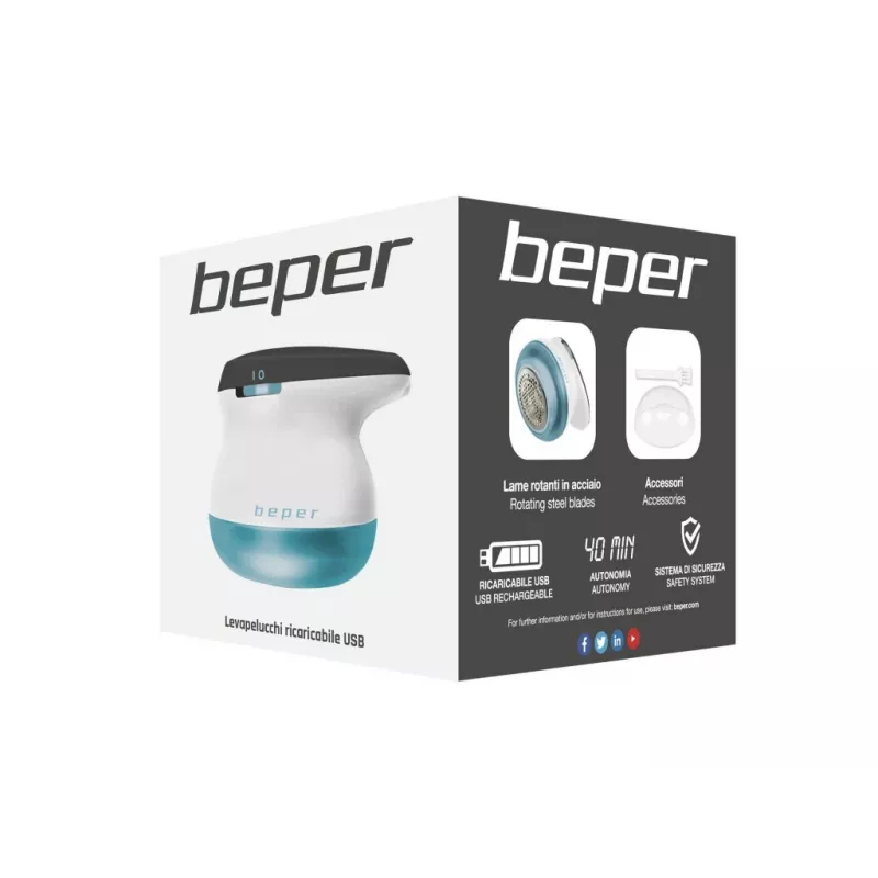 Elektrická kanvica Beper 50.245 — nerez, objem 1,7 l, elektrická