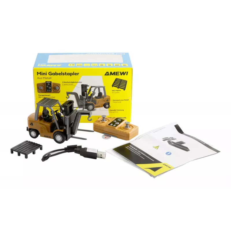Amewi vysokozdvižný vozík model Mini 1:64 RTR s LiPo 200mAh batériou