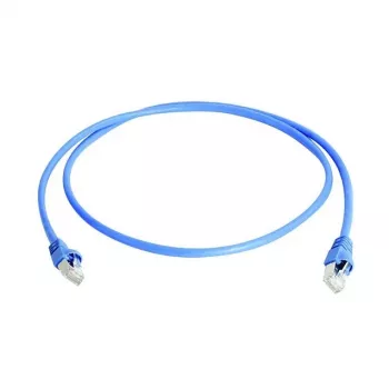 Sieťový kábel Telegärtner MP8 FS 600 LSZH-1,0 modrý 1 m