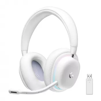 Logitech G G735 bezdrôtový herný headset s prispôsobiteľným LIGHTSYNC RGB osvetlením, LIGHTSPEED, Bluetooth, 3,5-mm konektor, kompatibilný s PC a mobilnými zariadeniami