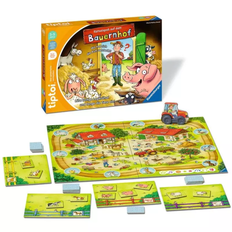 tiptoi Bauernhof-Puzzlespaß, spoločenská hra