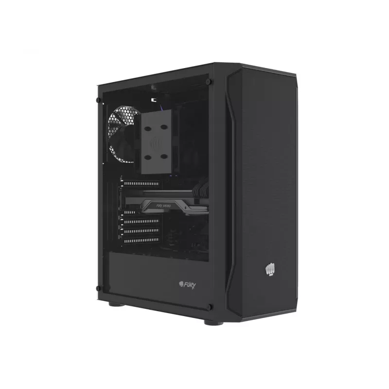 Natec Fury Shobo SH4F - PC skriňa - Tower - čierna