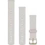 Remienok na hodinky GARMIN Venu 3S 18 mm – ivory gold, rýchlovýmenný náhradný remienok