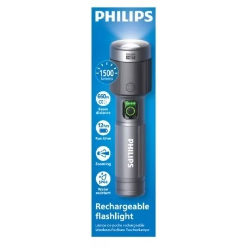 Baterka Philips nabíjateľná USB-C 1500 lm 2000 mAh