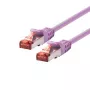 LOGON TCF66F200V sieťový prepojovací kábel Cat6a F/UTP (FTP), 20 m, fialový