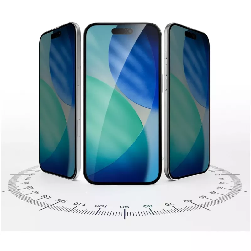 4smarts Second Glass Privacy s montážnym rámom iPhone 17 Air (541573)