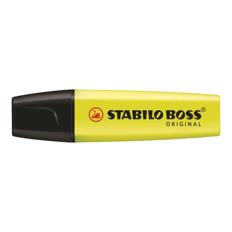 Zvýrazňovač STABILO BOSS Original klinový hrot žltý
