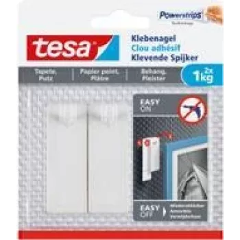 tesa 77773 lepiaci klince pre tapety a omietky 1 kg obsah: 6 ks (77773)
