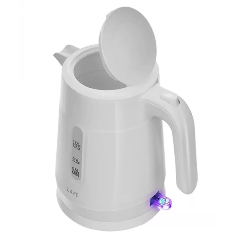 LAFE Essential S 47544 elektrická rýchlovarná kanvica, 1 l, 1500 W, biela
